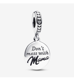 Charm Pandora moments pendentif à graver Maman, en argent 925/1000, 793204C01