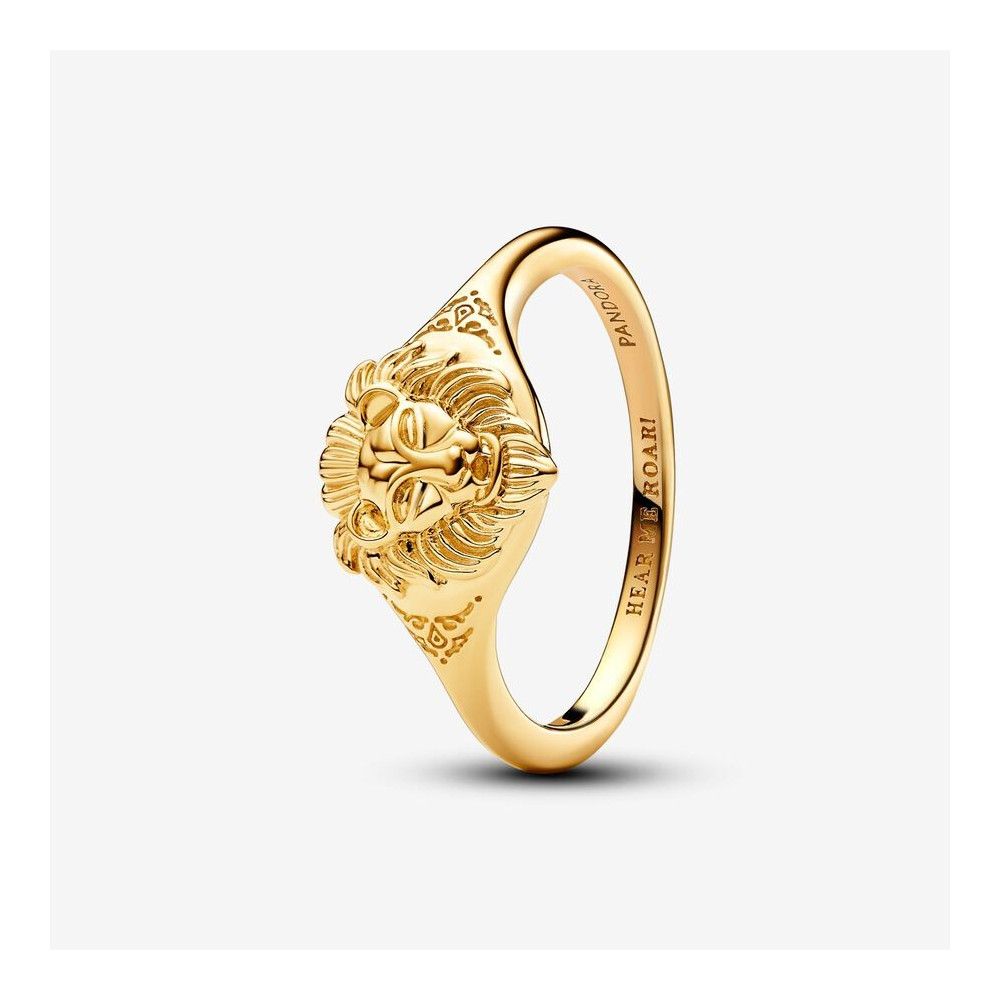 Bague Pandora, Lion Lannister Game of Thrones, en métal doré or jaune 585/1000, 163139C00