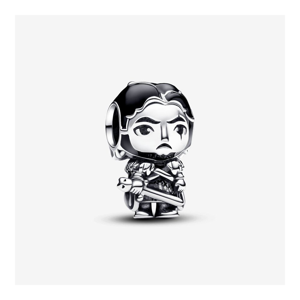 Charm Pandora, Jon Snow de Game of Thrones , en argent 925/1000, 793137C01