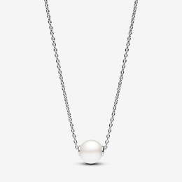 Collier Pandora Timeless, perle de culture d'eau douce, en argent 925/1000, 393167C01-45