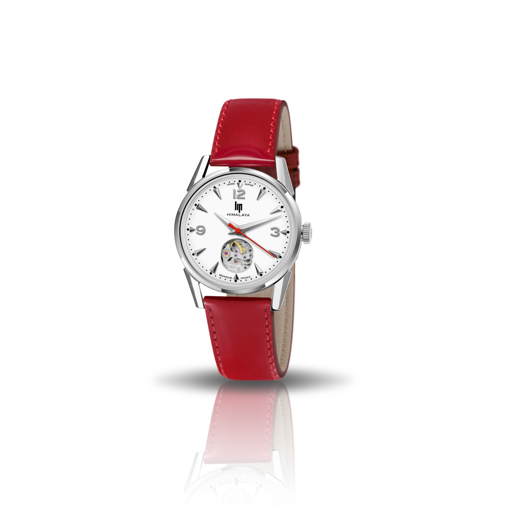 Montre Femme Lip Himalaya, coeur battant, 33 mm, automatique, Ref 671685
