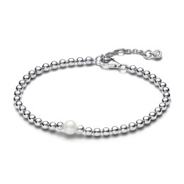 Bracelet Pandora Timeless, perle de culture d'eau douce, en argent 925/1000, 593173C01