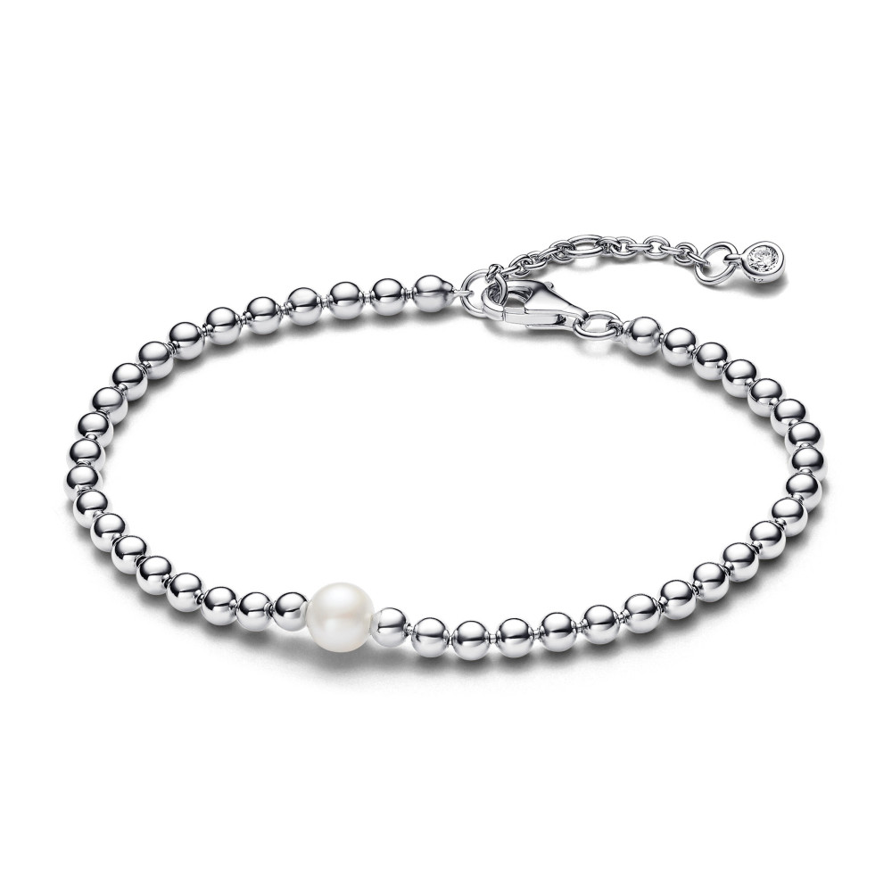 Bracelet Pandora Timeless, perle de culture d'eau douce, en argent 925/1000, 593173C01