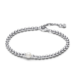 Bracelet Pandora Timeless, perle de culture d'eau douce, en argent 925/1000, 593173C01