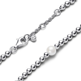 Le Bracelet Pandora, perle de culture d'eau douce, en argent 925/1000, 593173C01