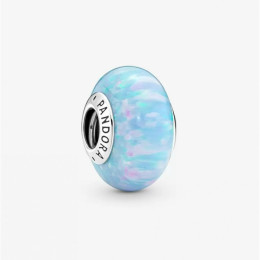 Charm Pandora moments, Bleu Océan Opalescent, en argent 925/1000 791691C01