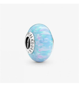 Charm Pandora moments, Bleu Océan Opalescent, en argent 925/1000 791691C01