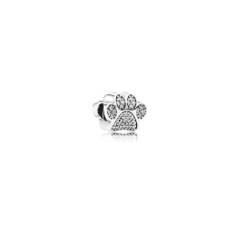 Charm Empreinte de Patte PANDORA 791714CZ