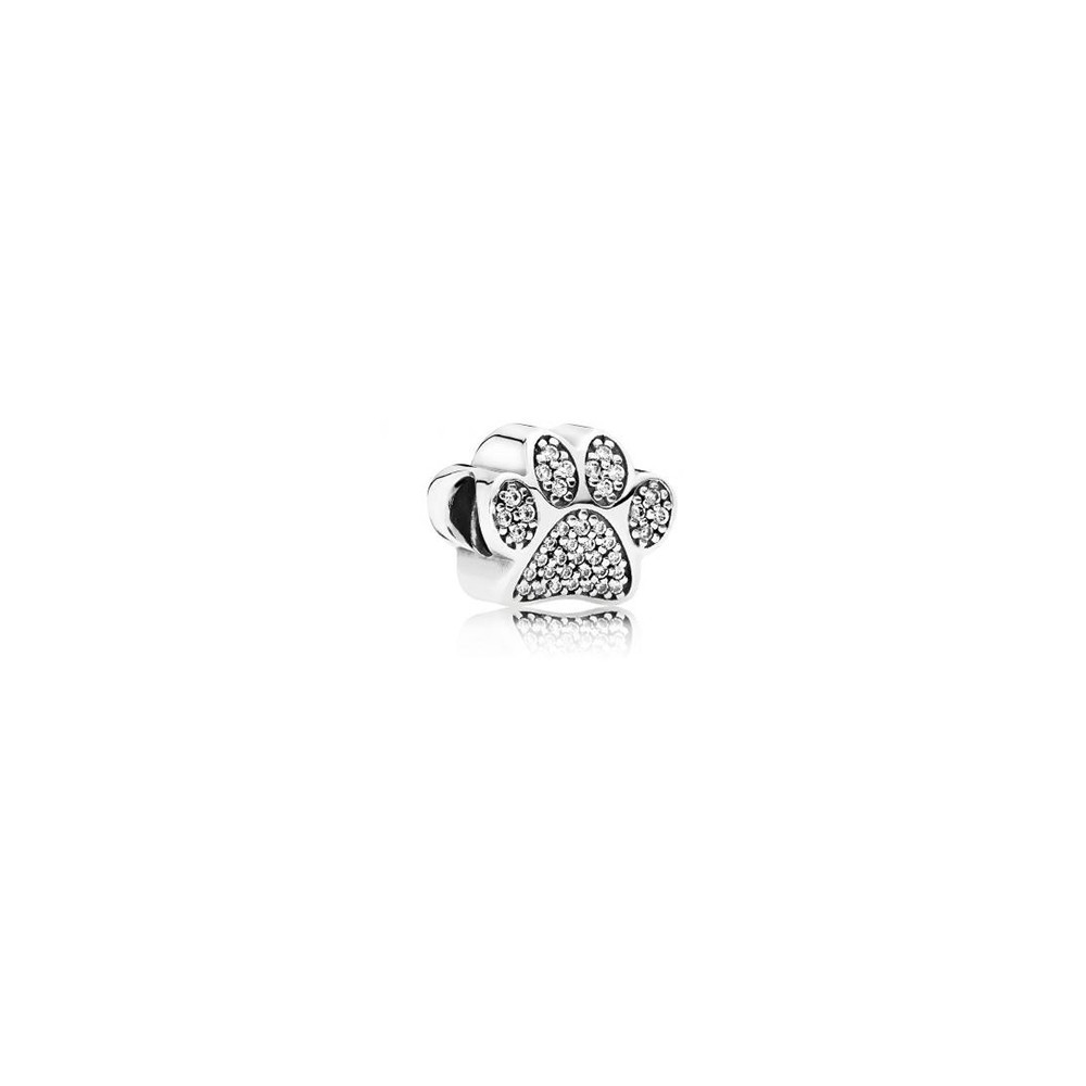 Charm Empreinte de Patte PANDORA 791714CZ