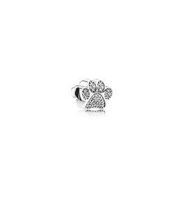 Charm Empreinte de Patte PANDORA 791714CZ