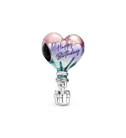 Charms - Bijoux - PANDORA - Charm Pandora moments, Montgolfière Joyeux Anniversaire, en argent 925/1000 791501C01