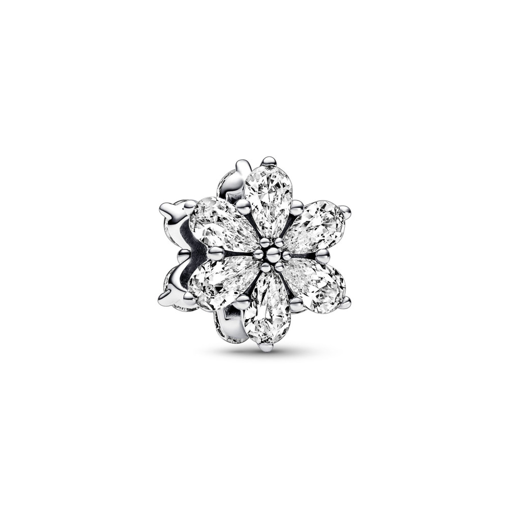Le Charm Pandora, grappe d'herbier scintillant, Argent 925/1000, 792623C01