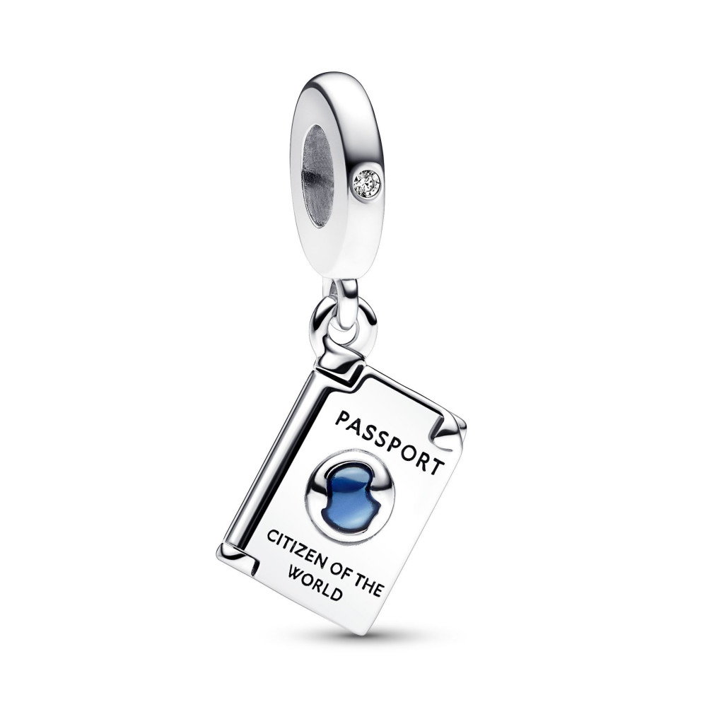Le Charm pendentif Pandora, Passeport, argent 925/1000, 792680C01