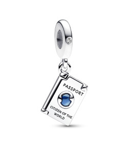 Le Charm pendentif Pandora, Passeport, argent 925/1000, 792680C01