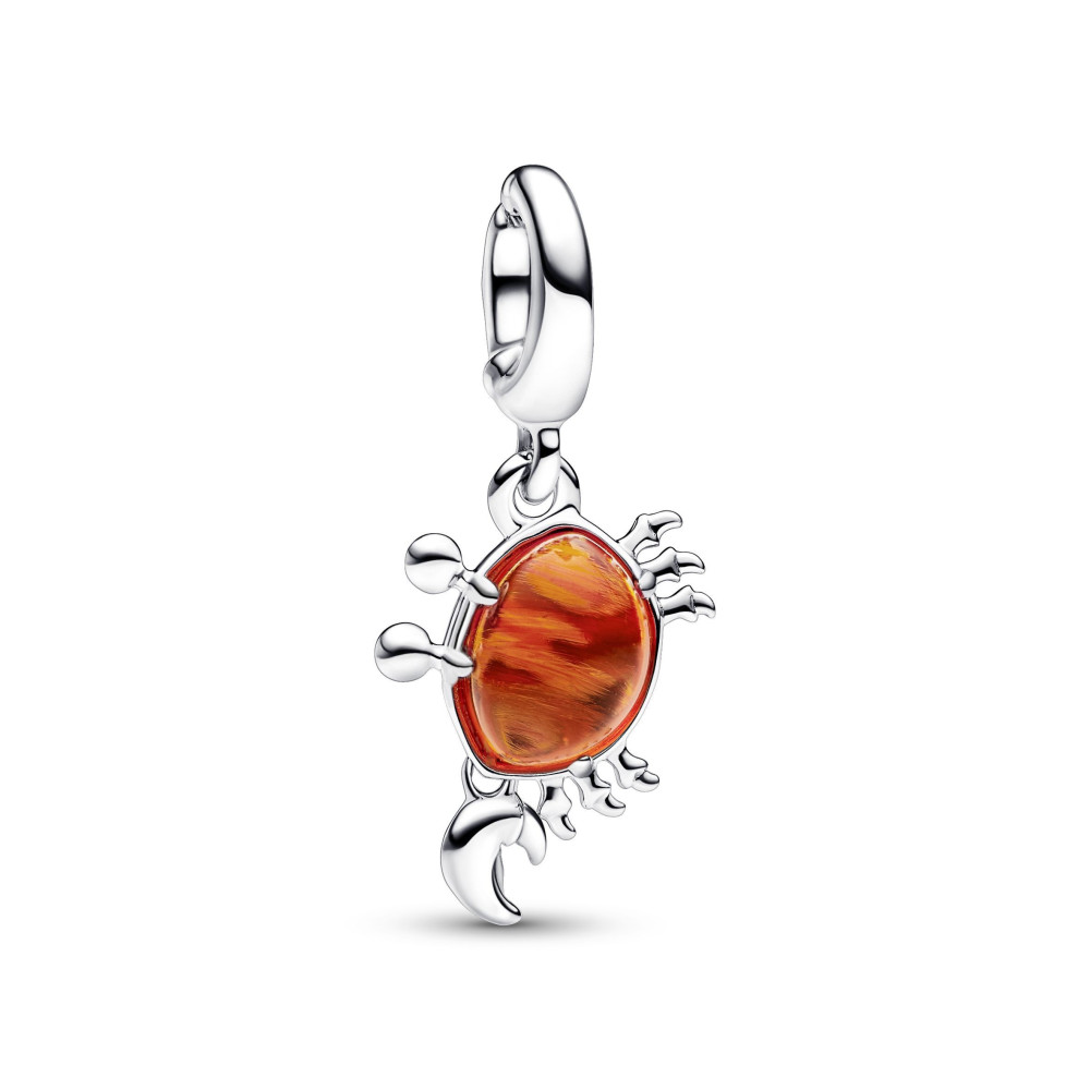 Le Charm pendentif Pandora, Disney crabe la petite sirène, argent 925/1000, 792694C01