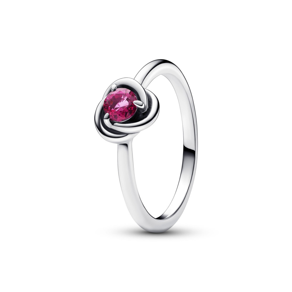 La Bague Pandora, Cercles de l’Éternité Rose, en argent 925/1000, 192993C10.