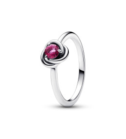 La Bague Pandora, Cercles de l’Éternité Rose, en argent 925/1000, 192993C10.
