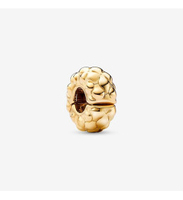Le Charm clip Pandora, clouté fin, doré or jaune 585/1000, 762716C00