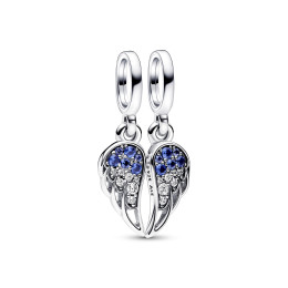 Le Charm pendentif Pandora, Ailes d’Ange Séparables Scintillantes, en argent 925/1000, 792821C01