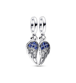 Le Charm pendentif Pandora, Ailes d’Ange Séparables Scintillantes, en argent 925/1000, 792821C01