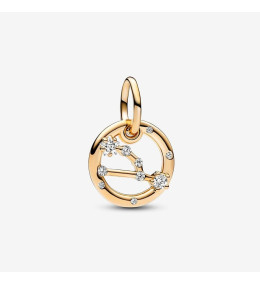 Le Charm Pandora pendentif , signe du taureau, doré or jaune 585/1000, 762707C01