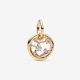 Le Charm Pandora pendentif, signe du sagittaire, doré or jaune 585/1000, 762723C01