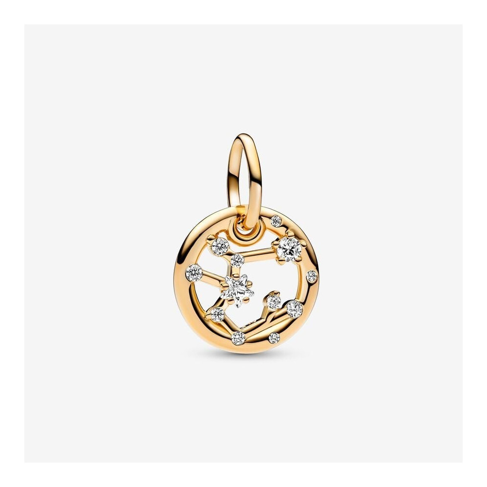 Le Charm Pandora pendentif, signe du sagittaire, doré or jaune 585/1000, 762723C01
