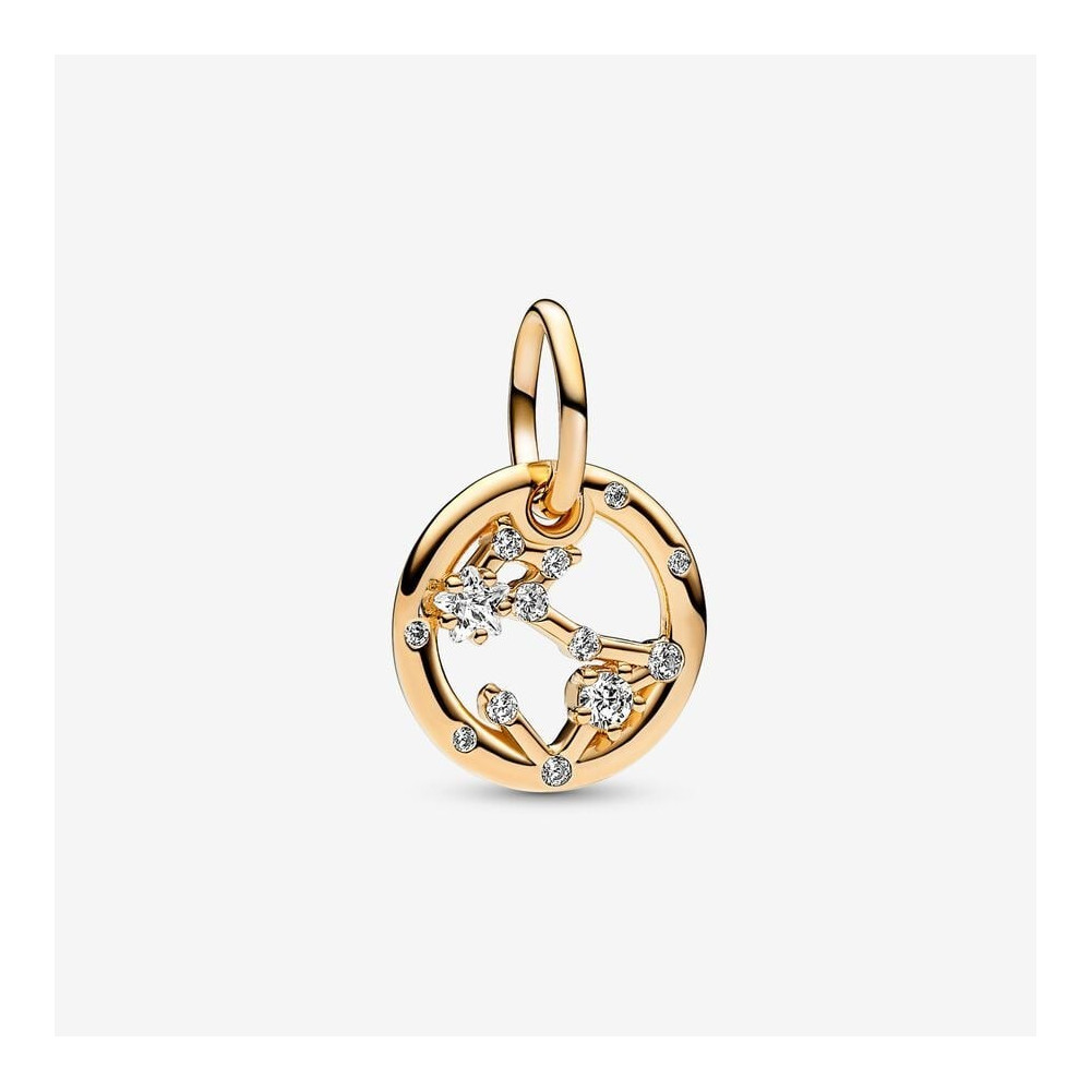 Le Charm Pandora pendentif, signe du poissons, doré or jaune 585/1000, 762724C01