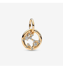 Le Charm Pandora pendentif, signe du poissons, doré or jaune 585/1000, 762724C01