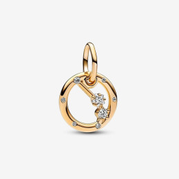 Le Charm Pandora pendentif, signe du bélier, doré or jaune 585/1000, 762719C01