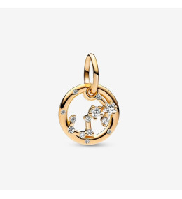 Le Charm Pandora pendentif , signe du scorpion, doré or jaune 585/1000, 762710C01