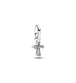 Le Mini Dangle Pandora Me, Croix Scintillante, en argent 925/1000, 793044C01
