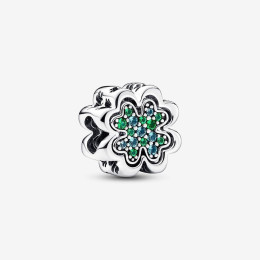 Le Charm Pandora moments, trèfle à quatre feuilles séparable, Argent 925/1000, 792752C01