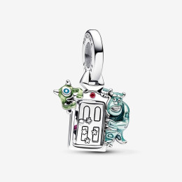 Charm Disney pendentif, Pandora, Pixar Monstres & Cie, Porte, argent 925/1000, 792758C01