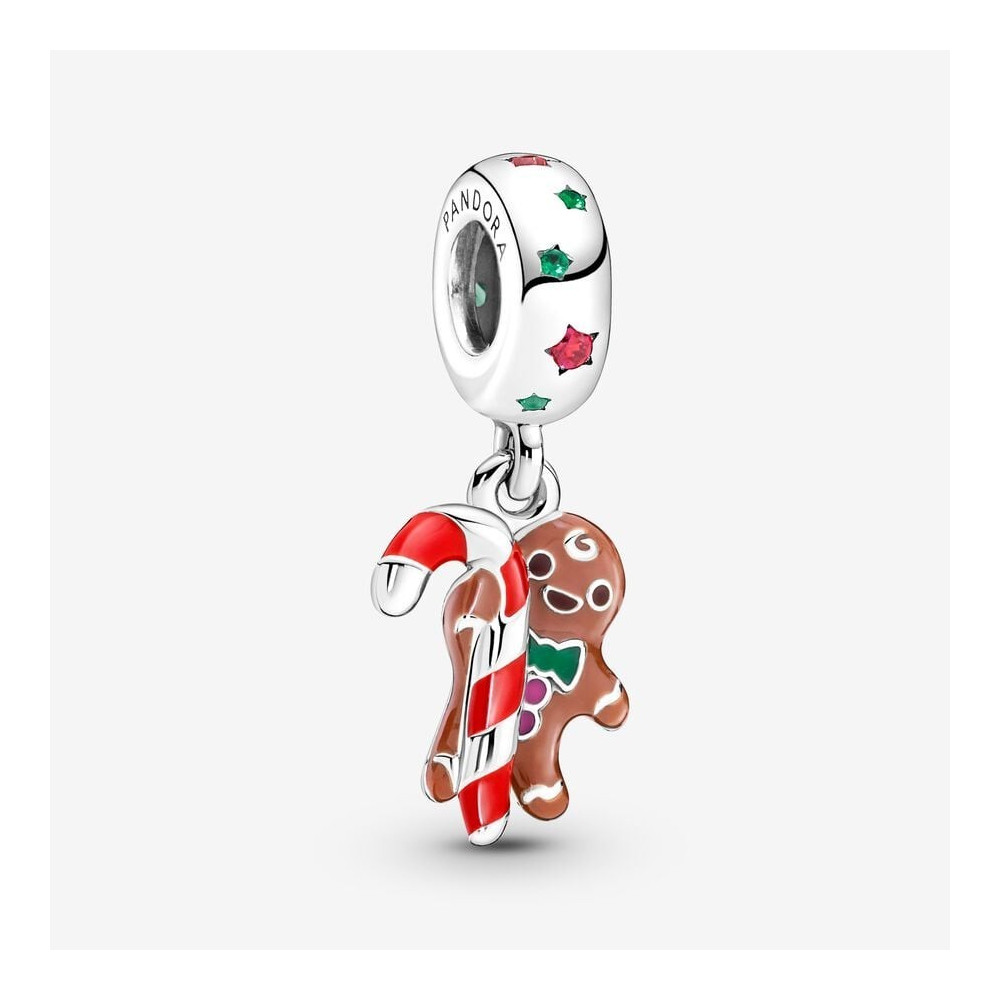 Charms - Bijoux - PANDORA - charm-pendentif-pandora-bonhomme-en-pain-d-epice-en-argent-9251000-799637c01