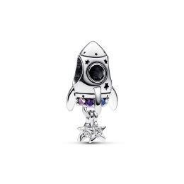 Le Charm Pandora, Fusée spatiale, en argent 925/1000, 792831C01