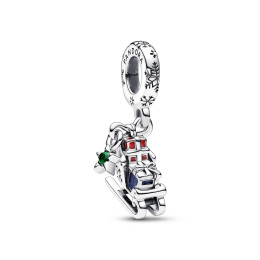Le Charm pendentif Pandora, Traîneau de Noël 2023, en argent 925/1000, 792977C01