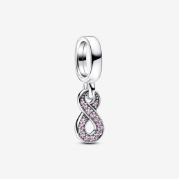 Le Charm pendentif, Pandora moments, infini scintillant, Argent 925/1000, 792766C01