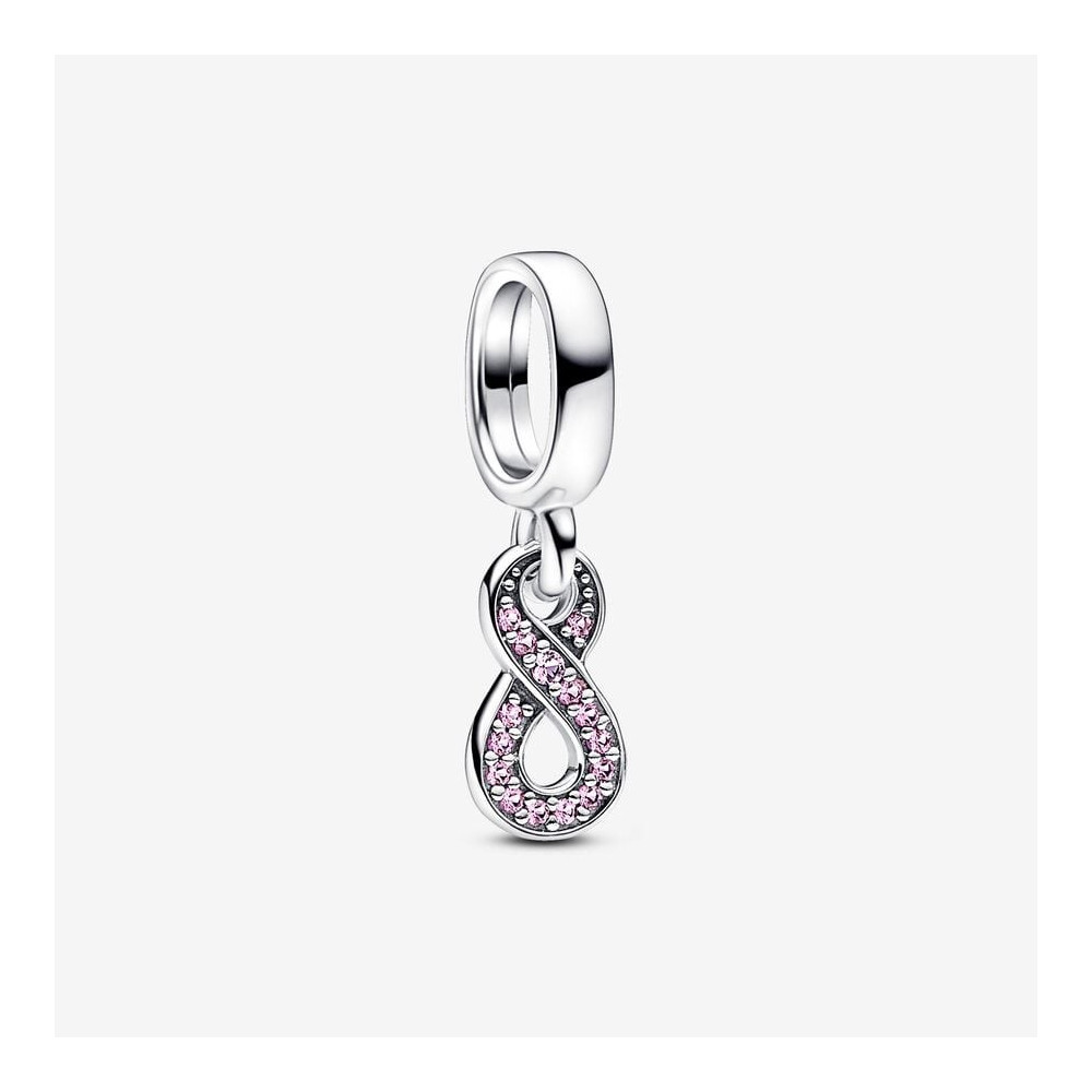 Le Charm pendentif, Pandora moments, infini scintillant, Argent 925/1000, 792766C01