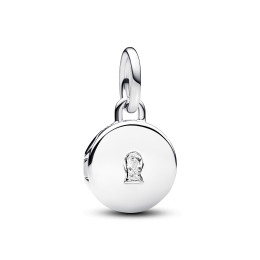 Le Charm pendentif Pandora, médaillon amour et gravable, en argent 925/1000, 793066C01