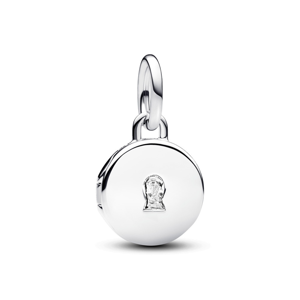 Le Charm pendentif Pandora, médaillon amour et gravable, en argent 925/1000, 793066C01