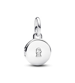 Le Charm pendentif Pandora, médaillon amour et gravable, en argent 925/1000, 793066C01