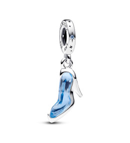 Le Charm pendentif Pandora, Disney pantoufle de verre Cendrillon, en argent 925/1000, 793071C01