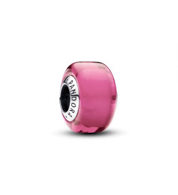 Le Charm Pandora, Mini Murano rose, en argent 925/1000, 793107C00