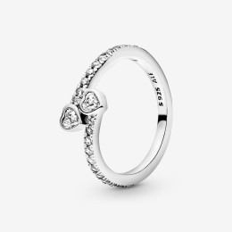 Bague Coeurs éternels argent 925/1000 PANDORA 191023CZ