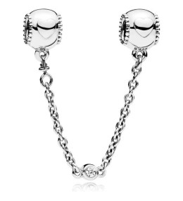 Chaîne de Confort Coeurs en Relief PANDORA Argent 925/1000 796457CZ-05