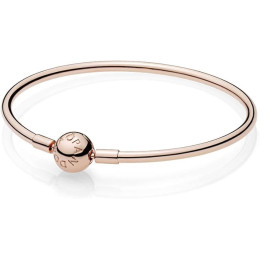 Bracelet Jonc Moments en Pandora doré or Rose 585/1000, 587132