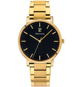 La Montre Homme Pierre Lannier ESSENTIAL, acier PVD jaune, 252G032