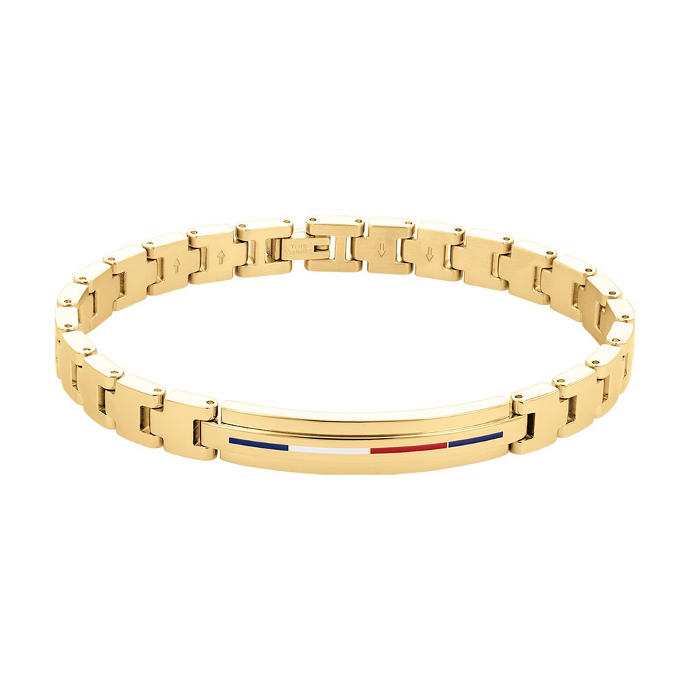 Le Bracelet homme Tommy Hilfiger, Dressed up, acier PVD jaune, 2790311 Le Bracelet homme Tommy Hilfiger, Dressed up, acier PVD jaune, 2790311