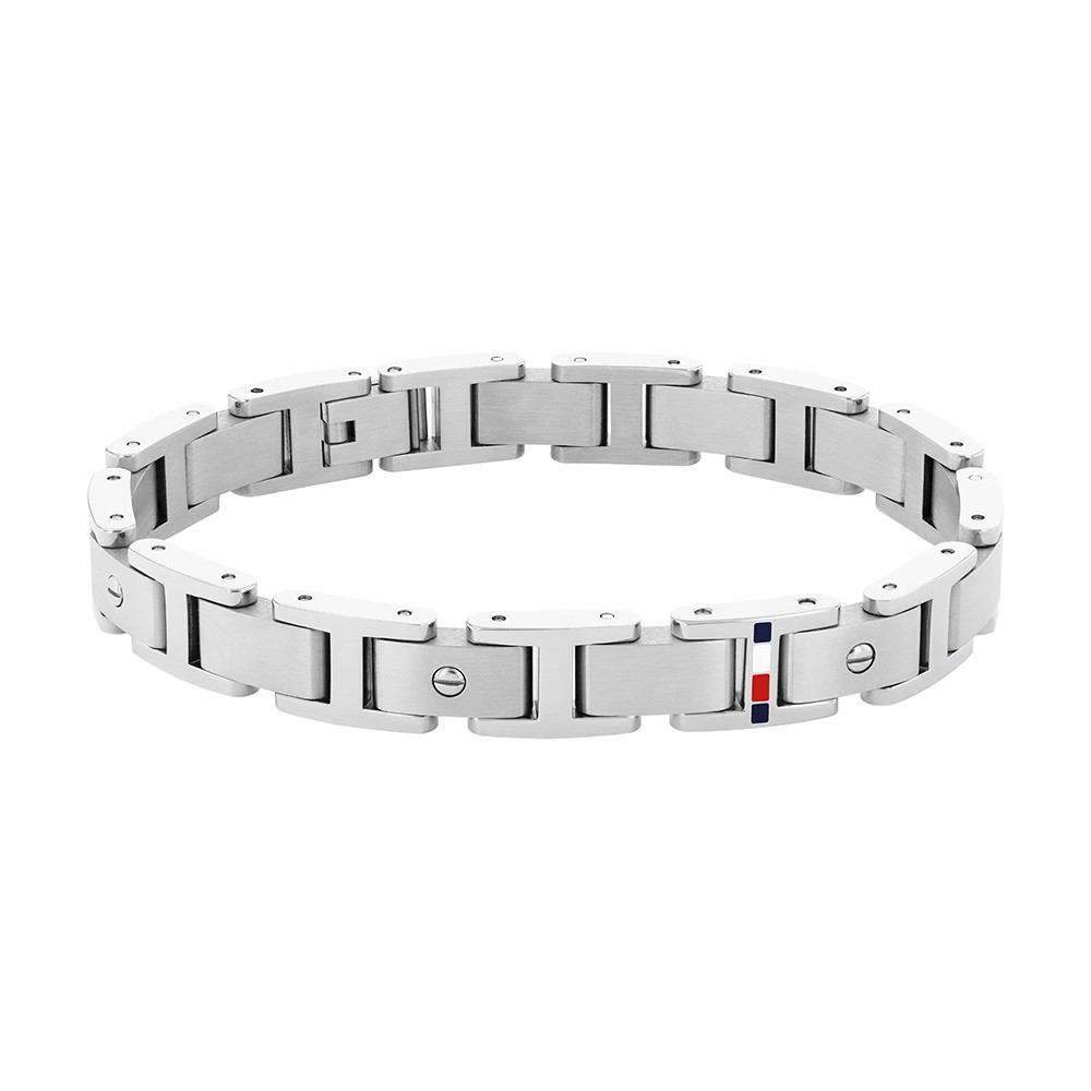 Le Bracelet homme Tommy Hilfiger, Screws, Acier 2790393 Le Bracelet homme Tommy Hilfiger, Screws, Acier 2790393